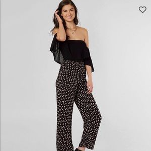 Amuse Society Sunset Stroll Wide Leg Pant